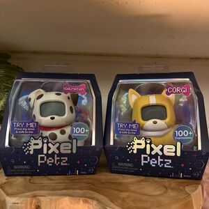Pixel Petz - Corgi & Dalmatian Interactive Toys